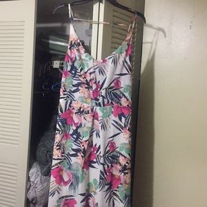 Long floral H& M dress